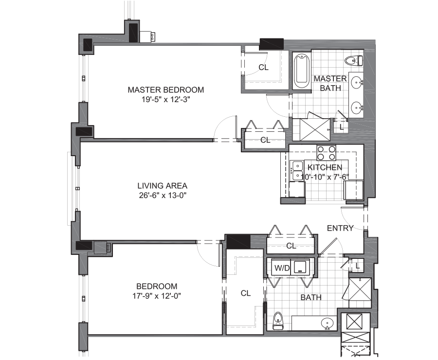 Mather House Floor Plan Solution By Surferpix